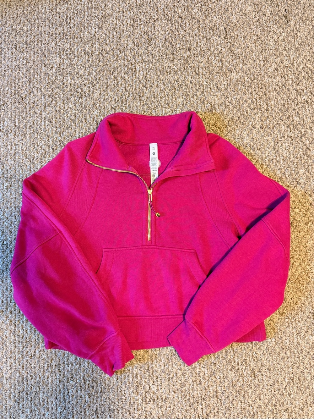 Lululemon Skuba Quarter-Zip Cropped